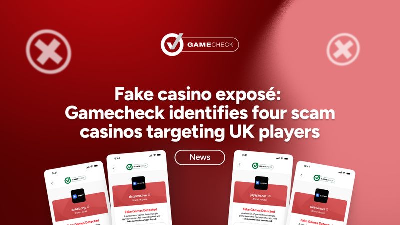 Exposição de cassino falso: Gamecheck identifica quatro cassinos fraudulentos que têm como alvo jogadores do Reino Unido